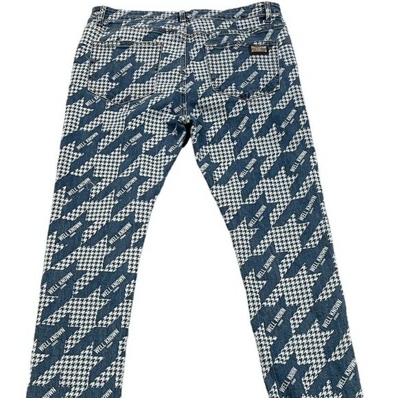 Well Known Studios Hounds Blue Jeans - Picture 3 of 4